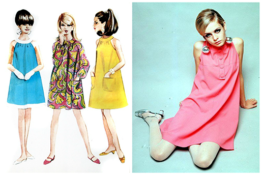 Мода і стиль 60-х. Сукні.